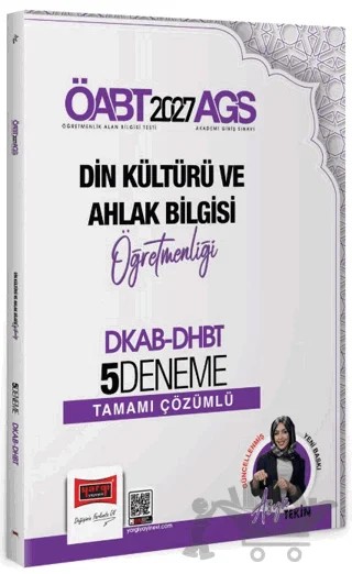 2027 MEB AGS ÖABT Din Kültürü ve Ahlak Bilgisi Öğretmenliği DKAB - DHBT Tamamı Çözümlü 5 Deneme – Asya Tekin – Yargı Yayınevi kitap kapağı