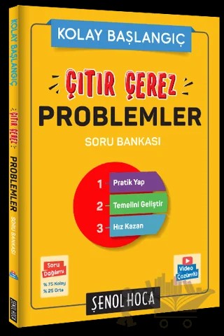 Çıtır Çerez Problemler – Şenol Aydın – Şenol Hoca Yayınları kitap kapağı