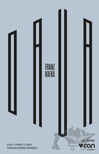 Dava – Franz Kafka – Can Yayınları kitap kapağı