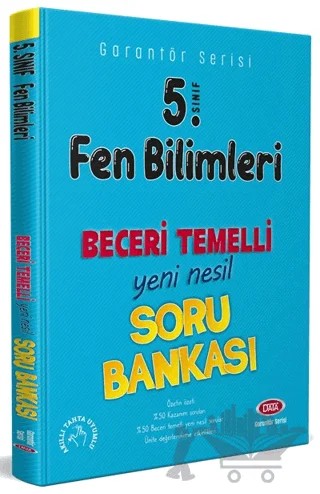 5. Sınıf Fen Bilimleri Beceri Temelli Soru Bankası – Kolektif – Data Yayınları kitap kapağı