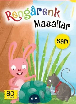 Rengarenk Masallar - Sarı – Ayça Atçı – Net Çocuk Yayınları kitap kapağı
