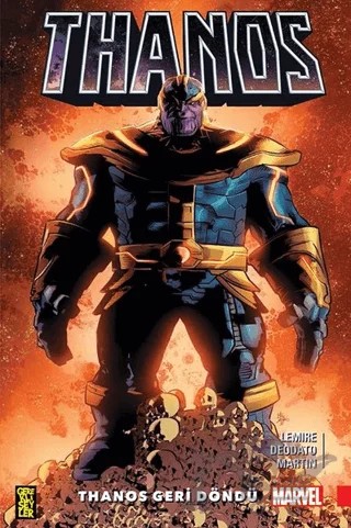 Thanos 1: Thanos Geri Döndü – Jeff Lemire – Gerekli Şeyler Yayıncılık kitap kapağı
