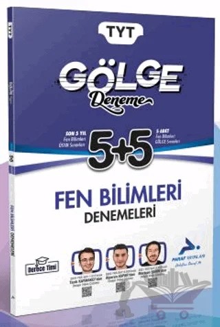 TYT Fen Bilimleri Gölge Deneme – Kolektif – Paraf Yayınları kitap kapağı