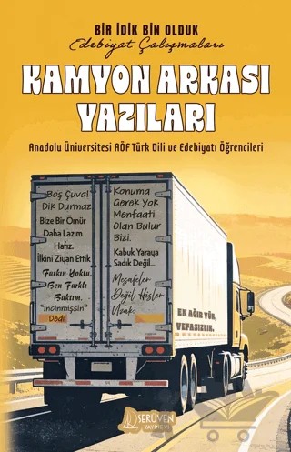 Kamyon Arkası Yazıları – Kolektif – Serüven Yayınevi kitap kapağı