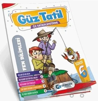 6. Sınıf Fen Bilimleri Güz Tatil Kitabı – Kolektif – Gezegen Yayıncılık kitap kapağı