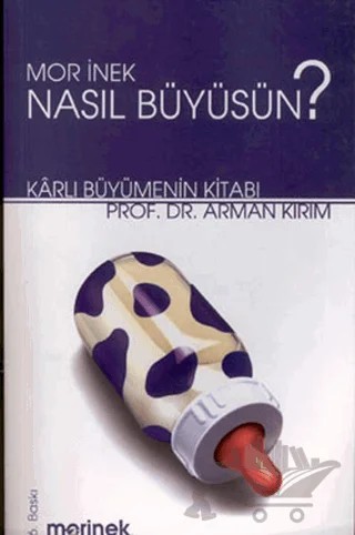 Mor İnek Nasıl Büyüsün? – Arman Kırım – Sistem Yayıncılık kitap kapağı