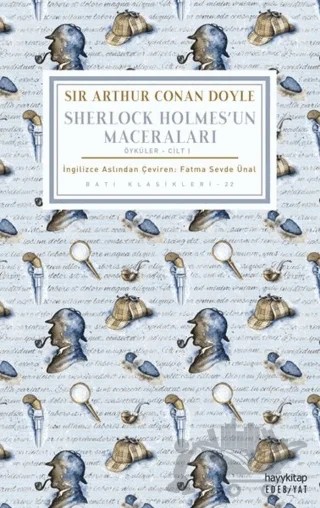 Sherlock Holmes'un Maceraları (Öyküler – Cilt 1) – Sir Arthur Conan Doyle – Hayykitap kitap kapağı