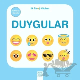 Duygular - İlk Emoji Kitabım – Kolektif – 1001 Çiçek Kitaplar kitap kapağı