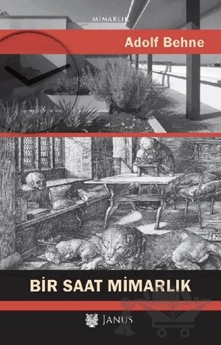 Bir Saat Mimarlık – Adolf Behne – Janus kitap kapağı