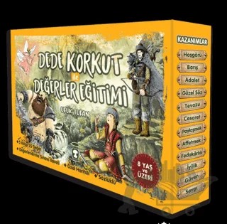 Dede Korkut İle Değerler Eğitimi Seti (5 Kitap) – Ufuk Tufan – Timaş Çocuk kitap kapağı