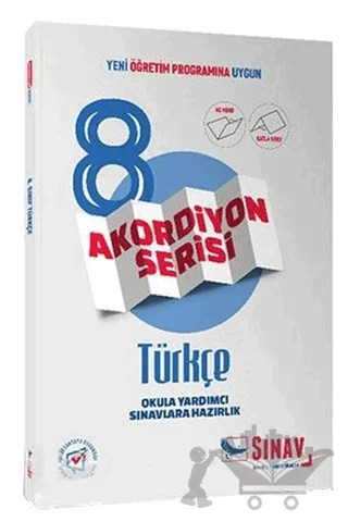 8. Sınıf Türkçe Akordiyon Kitap – Kolektif – Sınav Yayınları kitap kapağı
