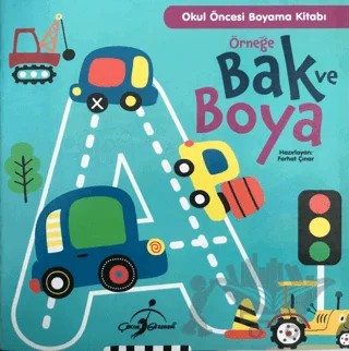 Örneğe Bak ve Boya 6 – Ferhat Çınar – Çocuk Gezegeni kitap kapağı