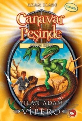 Canavar Peşinde 10 – Adam Blade – Beyaz Balina Yayınları kitap kapağı