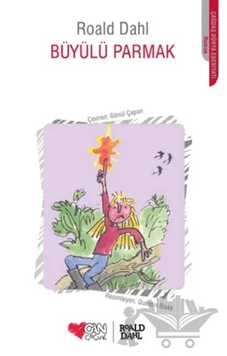 Büyülü Parmak – Roald Dahl – Can Çocuk Yayınları kitap kapağı