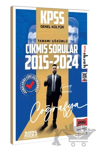 2025 KPSS Genel Kültür 2015-2024 Coğrafya Konularına Göre Düzenlenmiş Tamamı Çözümlü Çıkmış Sorular – Koray Karameşe – Yargı Yayınevi kitap kapağı