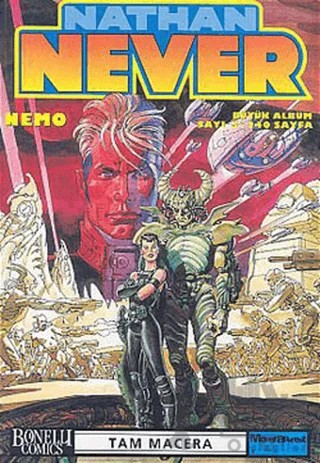 Nathan Never Büyük Albüm Sayı: 5 Tam Macera Nemo – Stefano Piani – Oğlak Yayıncılık kitap kapağı