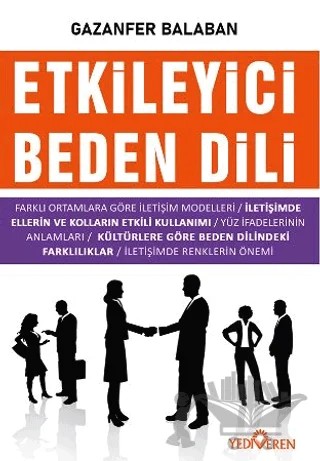 Etkileyici Beden Dili – Gazanfer Balaban – Yediveren Yayınları kitap kapağı
