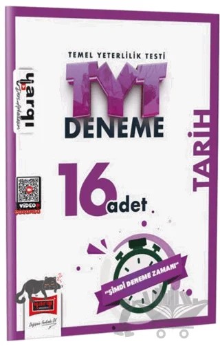 TYT Tarih 16 Deneme Sınavı – Kolektif – Yargı Yayınevi kitap kapağı
