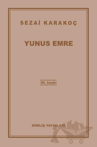 Yunus Emre – Sezai Karakoç – Diriliş Yayınları kitap kapağı