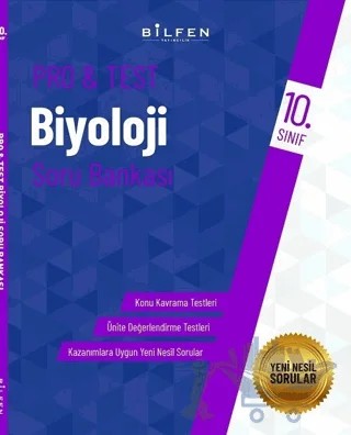 10. Sınıf Biyoloji Protest Soru Bankası – Kolektif – Bilfen Yayıncılık kitap kapağı