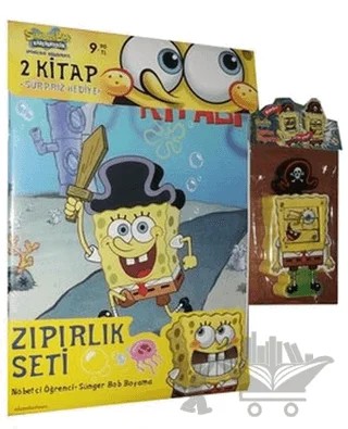 Sünger Bob Zıpırlık Seti – Kolektif – Doğan Egmont Yayıncılık kitap kapağı