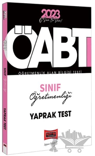 Yargı Yayınları 2023 KPSS ÖABT Sınıf Öğretmenliği Çek Kopart Yaprak Test – Kolektif – Yargı Yayınevi kitap kapağı