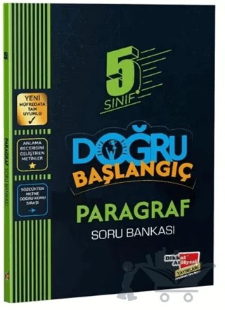 5. Sınıf Paragraf Doğru Başlangıç Soru Bankası – Kolektif – Dikkat Atölyesi Yayınları kitap kapağı