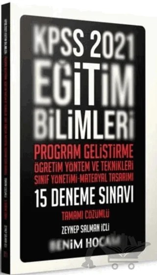 KPSS Eğitim Bilimleri Program Geliştirme ÖYT Sınıf Yönetimi Materyal Tasarımı Tamamı Çözümlü 15 – Kolektif – Benim Hocam Yayınları kitap kapağı