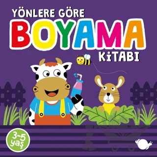 Yönlere Göre Boyama Kitabı – Kolektif – Çikolata Yayınevi kitap kapağı
