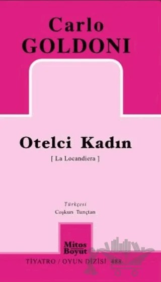 Otelci Kadın – Carlo Goldoni – Mitos Boyut Yayınları kitap kapağı
