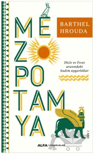Mezopotamya – Barthel Hrouda – Alfa Yayınları kitap kapağı