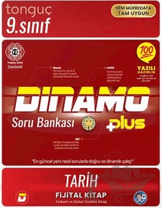 9. Sınıf Dinamo Tarih Soru Bankası – Kolektif – Tonguç Akademi kitap kapağı
