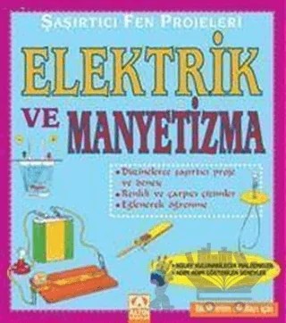 Elektrik ve Manyetizma – Bobbi Searle – Altın Kitaplar kitap kapağı