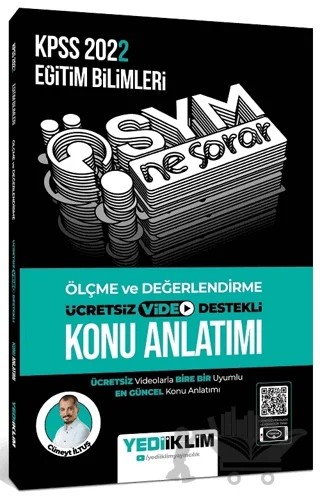 KPSS Eğitim Bilimleri Ösym Ne Sorar Ölçme ve Değerlendirme Video Destekli Konu Anlatımı – Cüneyt İltuş – Benim Hocam Yayınları kitap kapağı