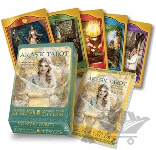 Akaşik Tarot Kartları – Sandra Anne Taylor, Sharon Anne Klingler – Butik Yayınları kitap kapağı