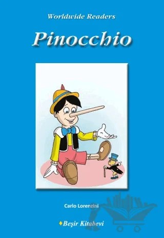 Level 1 Pinocchio – Carlo Lorenzini – Beşir Kitabevi kitap kapağı