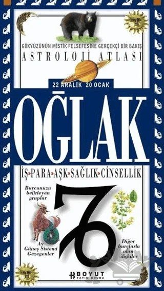 Astroloji Atlası Oğlak 22 Aralık / 20 Ocak İş - Para - Aşk - Sağlık - Cinsellik – Kolektif – Boyut Yayın Grubu kitap kapağı