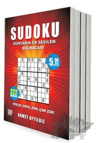 Yetişkinler İçin Sudoku (8 Kitap Takım) – Kolektif – Olimpos Yayınları kitap kapağı
