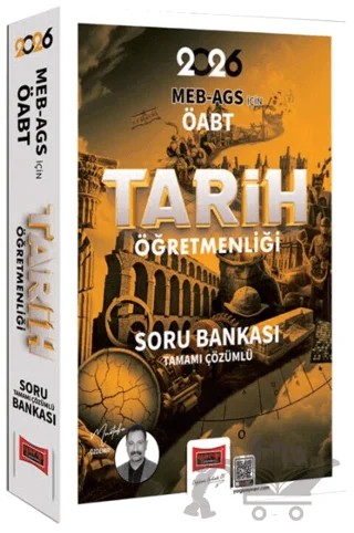 2026 MEB-AGS ÖABT Tarih Öğretmenliği Tamamı Çözümlü Soru Bankası – Mustafa Özdemir – Yargı Yayınevi kitap kapağı