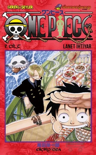 One Piece 7. Cilt – Eiiçiro Oda – Gerekli Şeyler Yayıncılık kitap kapağı