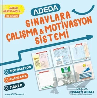 Sınavlara Çalışma ve Motivasyon Sistemi – Osman Abalı – Adeda Yayınları kitap kapağı