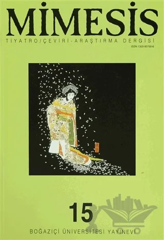 Mimesis Sayı: 15 – Boğaziçi Üniversitesi Yayınevi kitap kapağı