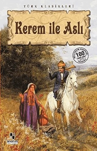 Kerem ile Aslı – Anonim – Anonim Yayıncılık kitap kapağı