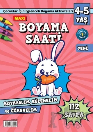 Maxi Boyama Saati 6 – İlhan Arlı – Maxi Yayıncılık kitap kapağı