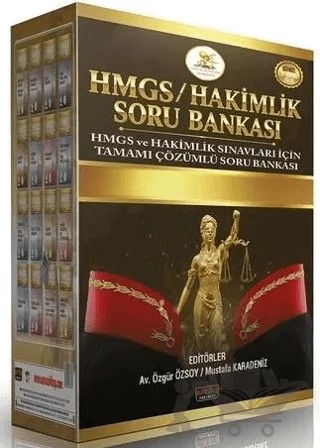 HMGS HUKAL Hukuk Alanları Akademisi Soru Bankası Seti Çözümlü – Mustafa Karadeniz, Özgür Özsoy – Savaş Yayınevi kitap kapağı