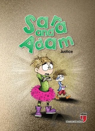 Sara and Adam - Justice – Elif Akardaş – EDAM kitap kapağı