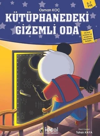Kütüphanedeki Gizemli Oda – Osman Koç – İdeal Kültür Yayıncılık kitap kapağı