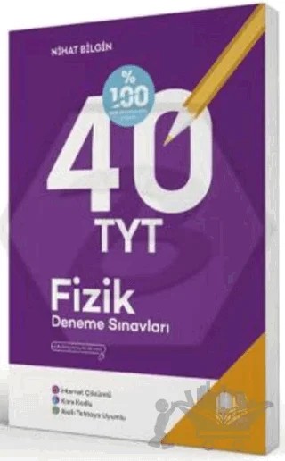 2023 TYT Fizik 40 Deneme Sınavları – Kolektif – Nihat Bilgin Yayınları kitap kapağı