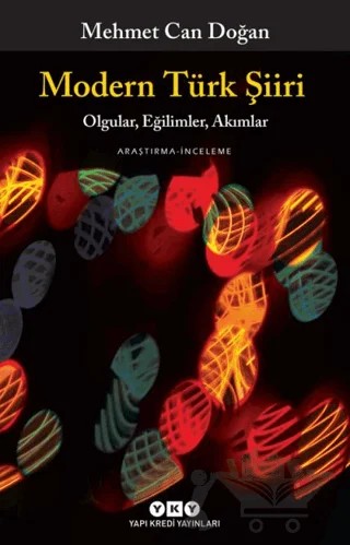 Modern Türk Şiiri – Mehmet Can Doğan – Yapı Kredi Yayınları kitap kapağı