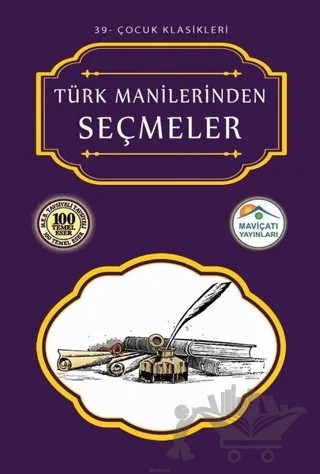 Türk Manilerinden Seçmeler – Kolektif – Maviçatı Yayınları kitap kapağı